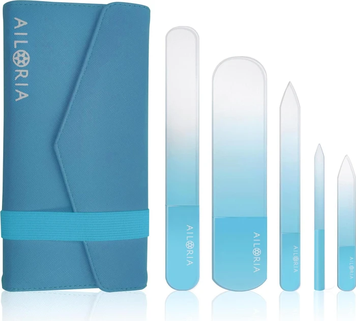 Ailoria Contour Luxe Maniküre/Pediküre-Set 5-teilig blau