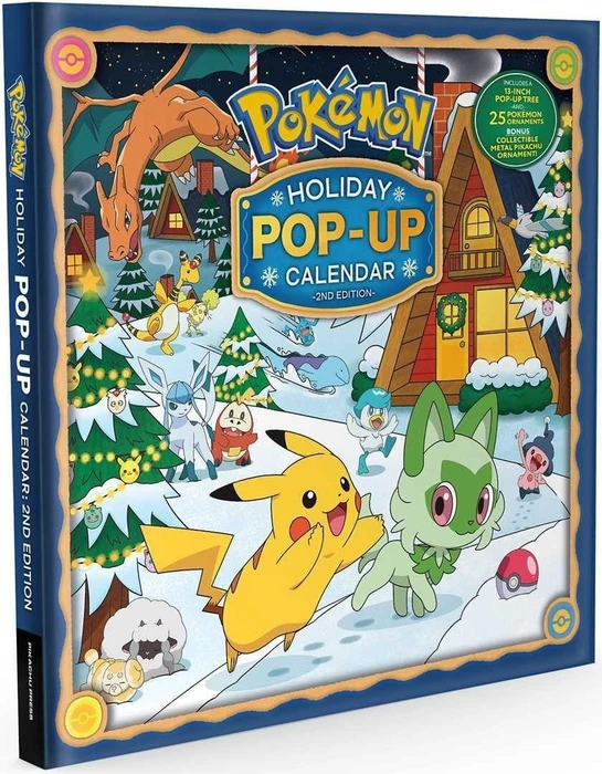 Simon & Schuster Pokémon Holiday Advent Pop-Up Tree Adventskalender