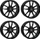 rial X12 8.0x18 5/112 ET30 (verschiedene Farben)