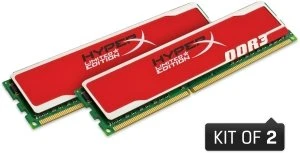 Kingston FURY Red Limited Edition UDIMM 8GB Kit, DDR3-1600, CL9-9-9-27