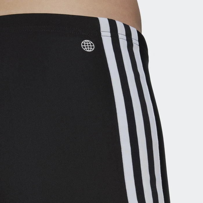 adidas Classic 3-Streifen Badehose schwarz/weiß (Herren)