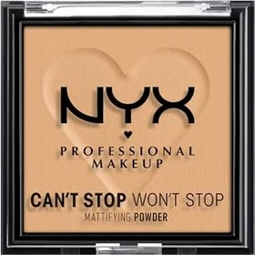 NYX Can't Stop Won't Stop Mattifying Powder Golden 05, 6g