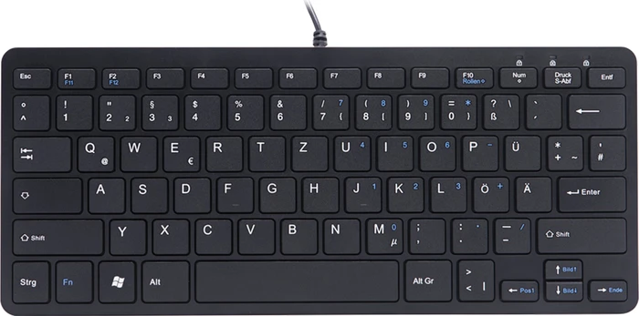 R-Go Compact schwarz, USB, DE
