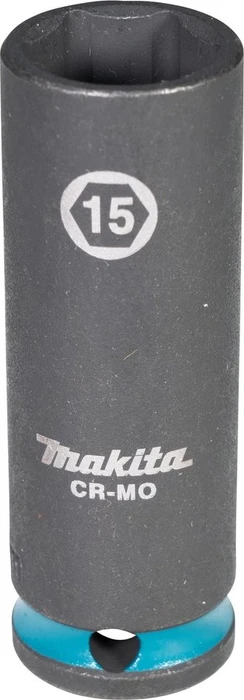 Makita Impact Black Außensechskant Steckschlüssel 3/8", 15x63mm