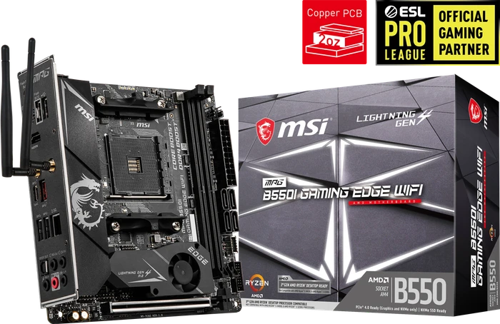 MSI MPG B550I Gaming Edge WIFI (AMD AM4)