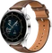 Huawei Watch 3 Classic silber mit Lederarmband braun Vorschaubild