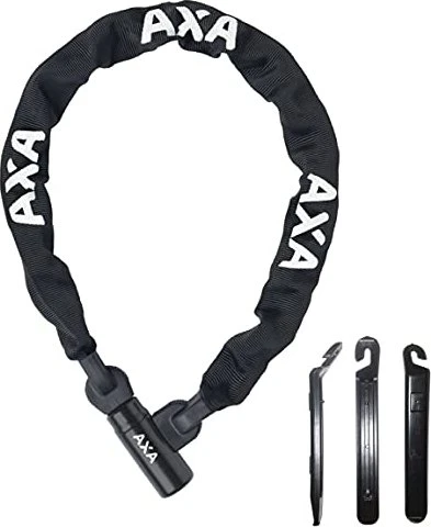 AXA Linq 100cm Kettenschloss, Schlüssel schwarz