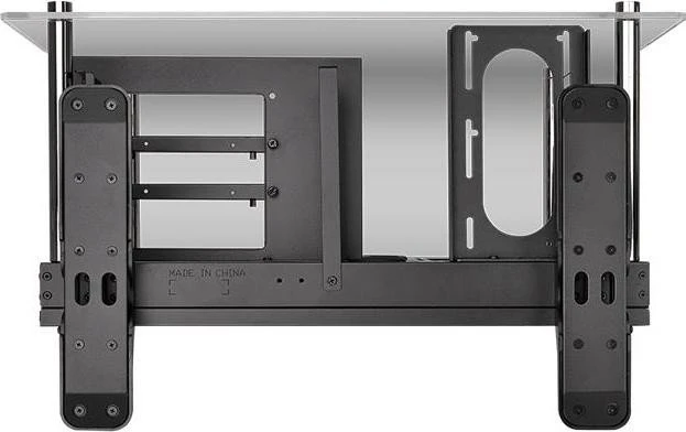 Thermaltake Core P3 Tempered Glass Curved Edition schwarz, Glasfenster