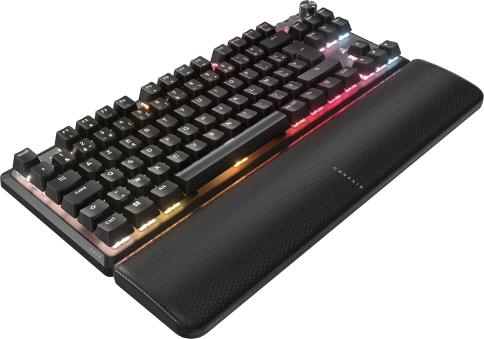 Corsair Gaming K70 PRO TKL Magnetic-Mechanical, schwarz, Corsair MGX Hyperdrive, USB, FR