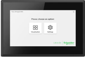 Schneider Electric SpaceLogic KNX Touch IP 7" Smart Screen schwarz