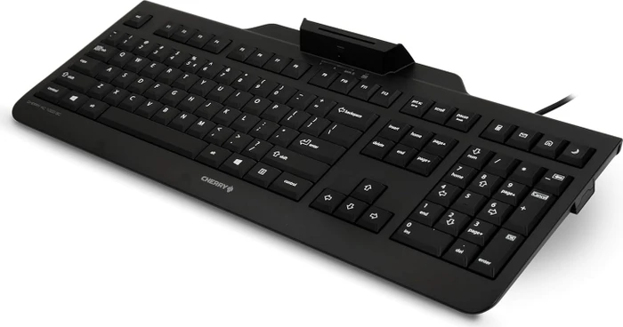Cherry KC 1000 SC, schwarz, USB, CZ/SK