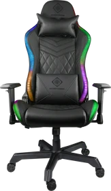 Deltaco Gaming RGB Gamingstuhl, schwarz