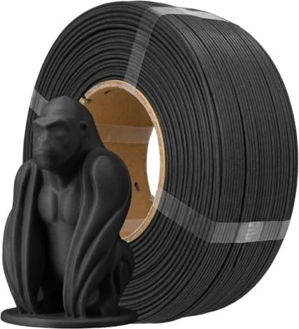 AzureFilm LumberLay PLA, Black Ebony, Spule, 1.75mm, 1.00kg