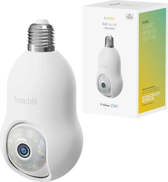 Hombli Smart Bulb Cam 2K
