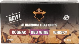 Mr. Barrel BBQ Oak Barrel Mix Räucherchips, 150g (3x 50g)