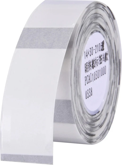 Niimbot Thermoetiketten, 30x14mm, transparent, 1er-Pack (210 Etiketten)