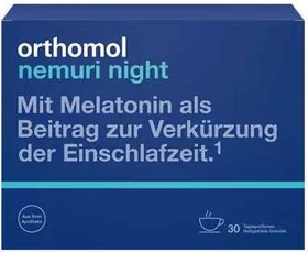 Orthomol nemuri night Heißgetränk-Granulat, 30 Stück