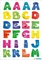 Herma Buchstabenetiketten A-Z, 20x20mm, wetterfest, schwarz, 2 Blatt (48 Etiketten) Vorschaubild