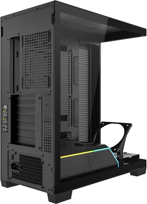Modecom Volcano Stellar Plus NF Black, Glasfenster