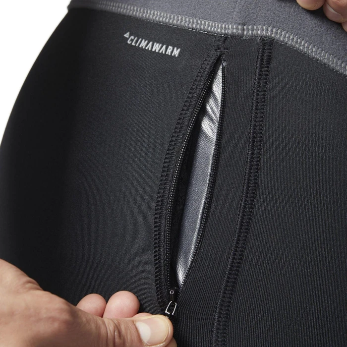 adidas Response Climawarm Tights Laufhose lang schwarz (Herren)