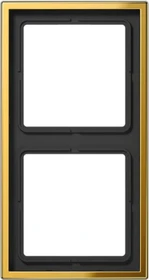 Jung Serie LS 990 Rahmen 2-fach, goldfarben