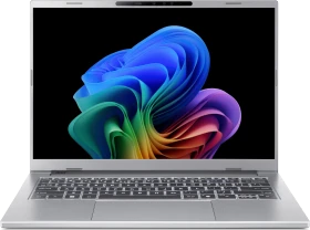 Acer Aspire 14 AI A14-53M-71LQ, Pure Silver, Core Ultra 7 258V, 32GB RAM, 1TB SSD, DE