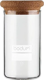 Bodum Yohki Glas-Aufbewahrungsbehälter mit Korkdeckel 250ml