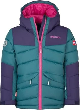 Trollkids Girls Narvik Pro Funktionsjacke midnight petrol (Junior)