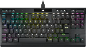 Corsair Gaming K70 RGB TKL - Champion Series, MX RGB RED, USB, ES