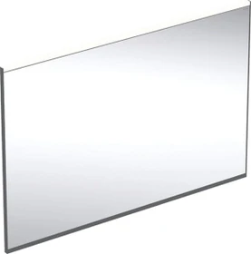 Geberit Option Plus Square Lichtspiegel 105x70x3.5cm, schwarz matt/Aluminium eloxiert