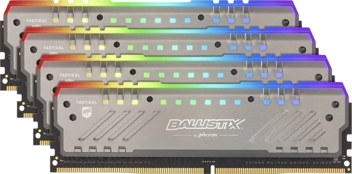 Crucial Ballistix Tactical Tracer RGB UDIMM 32GB Kit, DDR4-3000, CL15-16-16, 2R