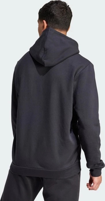 adidas Essentials Fleece Hoodie schwarz/weiß (Herren)