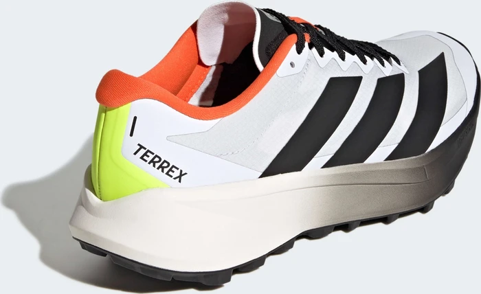adidas Terrex Agravic 4 cloud white/core black/semi impact orange (Herren)