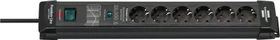Brennenstuhl Premium-Line 26000A, Überspannungsschutz, 6-fach, 1.8m, schwarz