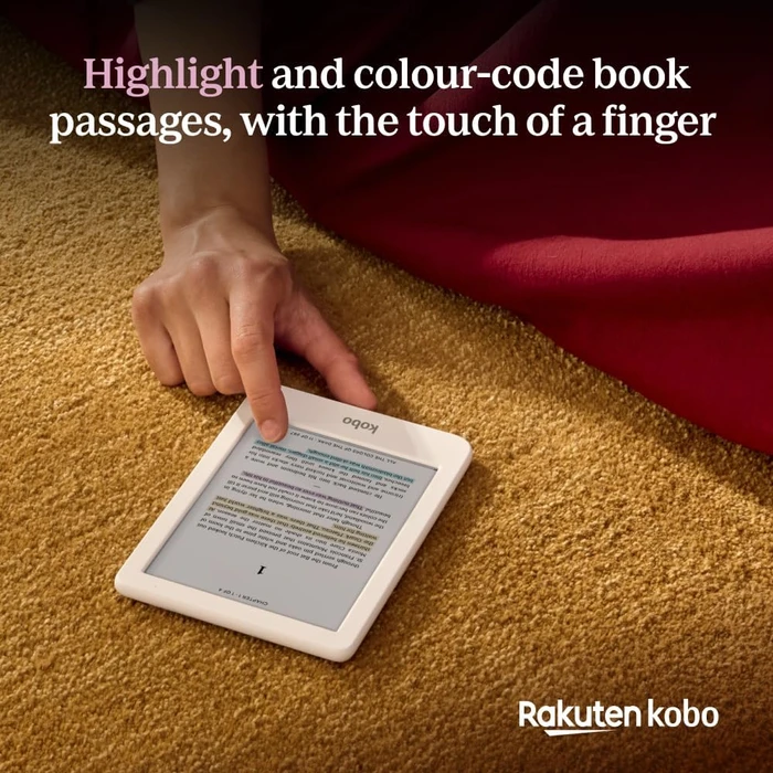 Kobo Clara Colour, weiß, 16GB Flash