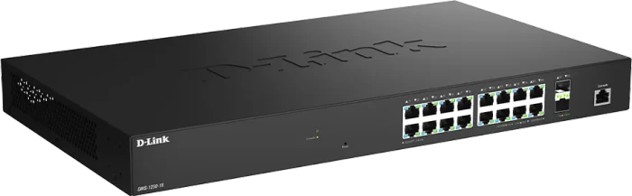 D-Link DMS-1250 Rackmount 2.5G Smart Switch, 16x RJ-45, 2x SFP+
