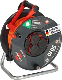 Brennenstuhl Garant V2 Kabeltrommel, Schuko auf 3x Schuko, 50m, IP44, AT-N05V3V3-F 3G1,5
