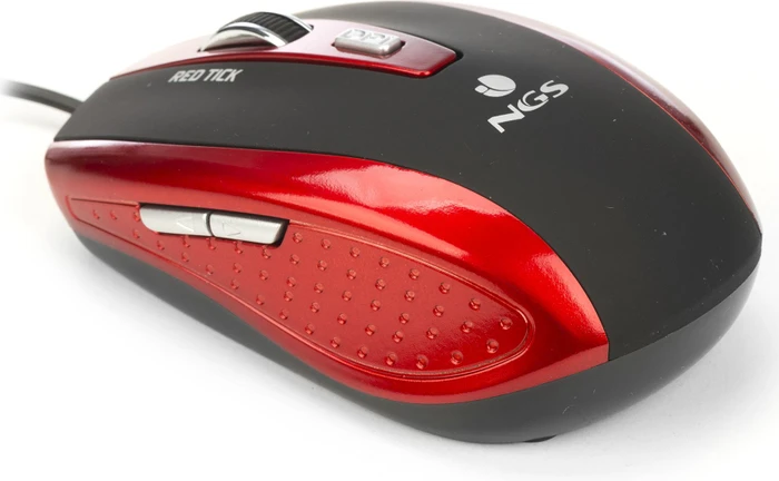 NGS Tick Wired Mouse rot, USB