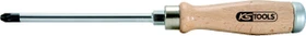 KS Tools ERGOTORQUE WOODmax Pozidriv Schraubendreher, PZ1x80mm