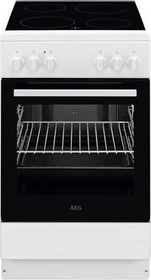 AEG Electrolux CCB50090BW Elektroherd mit Glaskeramik-Kochfeld