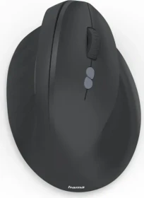 Hama EWM-600R Ergonomic Vertical Mouse, schwarz, USB/Bluetooth