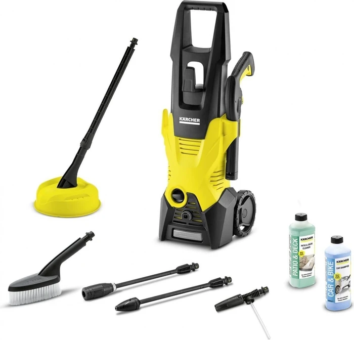 Kärcher K3 Car & Home Elektro-Hochdruckreiniger inkl. Terrassenreiniger T150