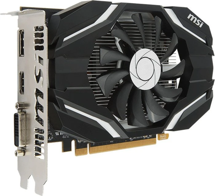 MSI Radeon RX 460 2G OC, 2GB GDDR5, DVI, HDMI, DP