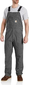 Carhartt WIP Rugged Flex Relaxed Fit Canvas Bib Overall Hose lang gravel (Herren)