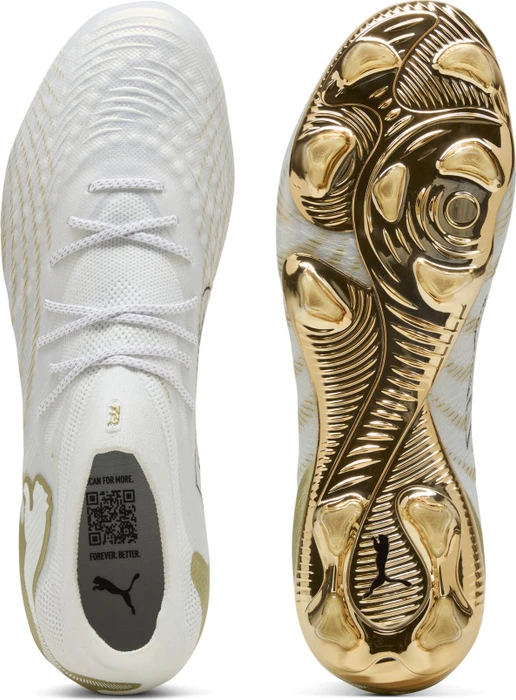 Puma Future 9 Ultimate FG puma white/metallic gold/puma black