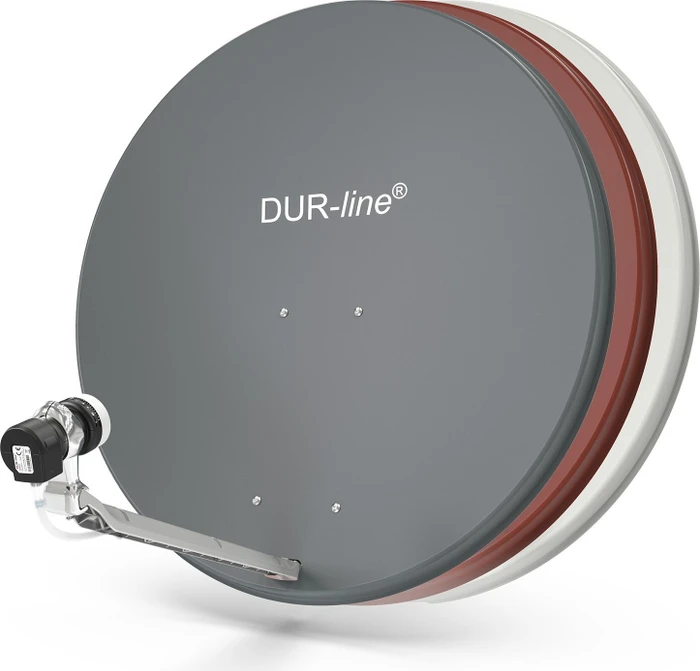 Dura-Sat Dur-line Select 85/90 G + Ultra Single LNB 1 Teilnehmer Set