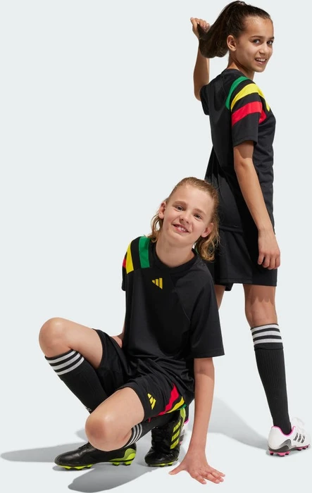 adidas Fortore 23 Trikot kurzarm black/team collegiate red (Junior)