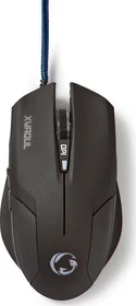 Nedis Xyaqul Gaming Mouse, schwarz, USB (GMWD100BK)