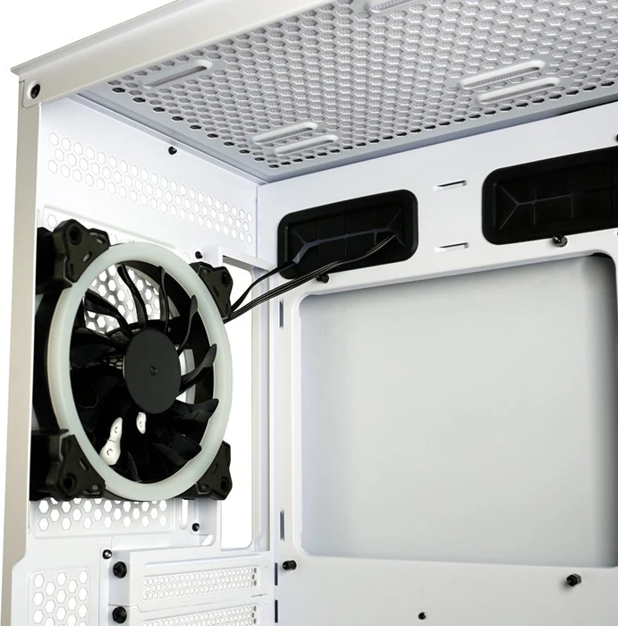 LC-Power Gaming 802W White_Wanderer_X, weiß, Glasfenster