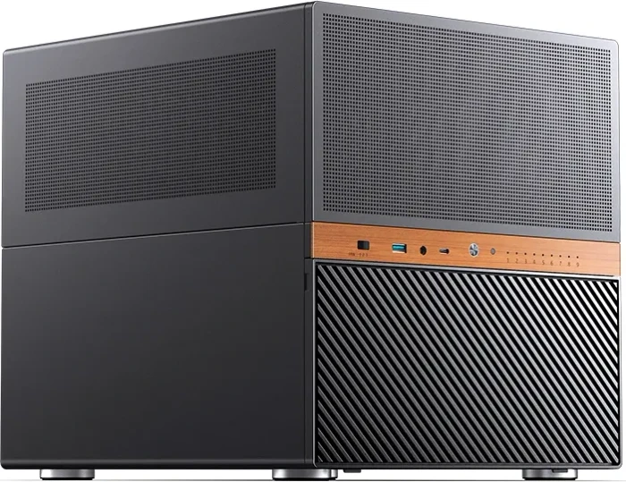 Jonsbo N6 Black, schwarz